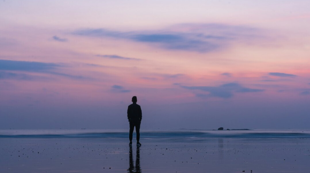 individual reflecting on society