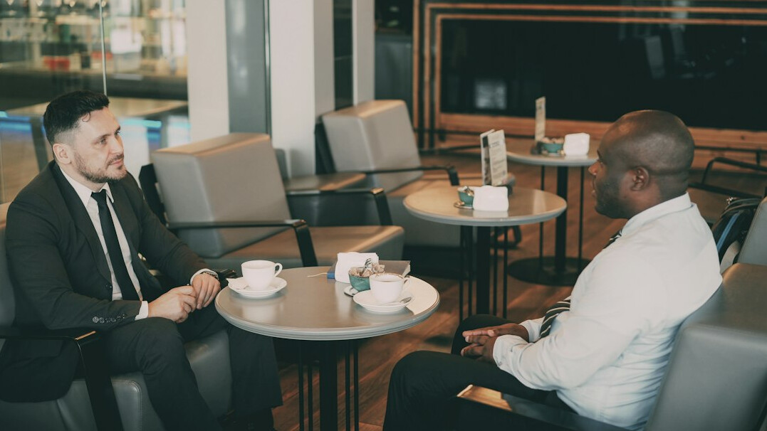 coffee shop conversation